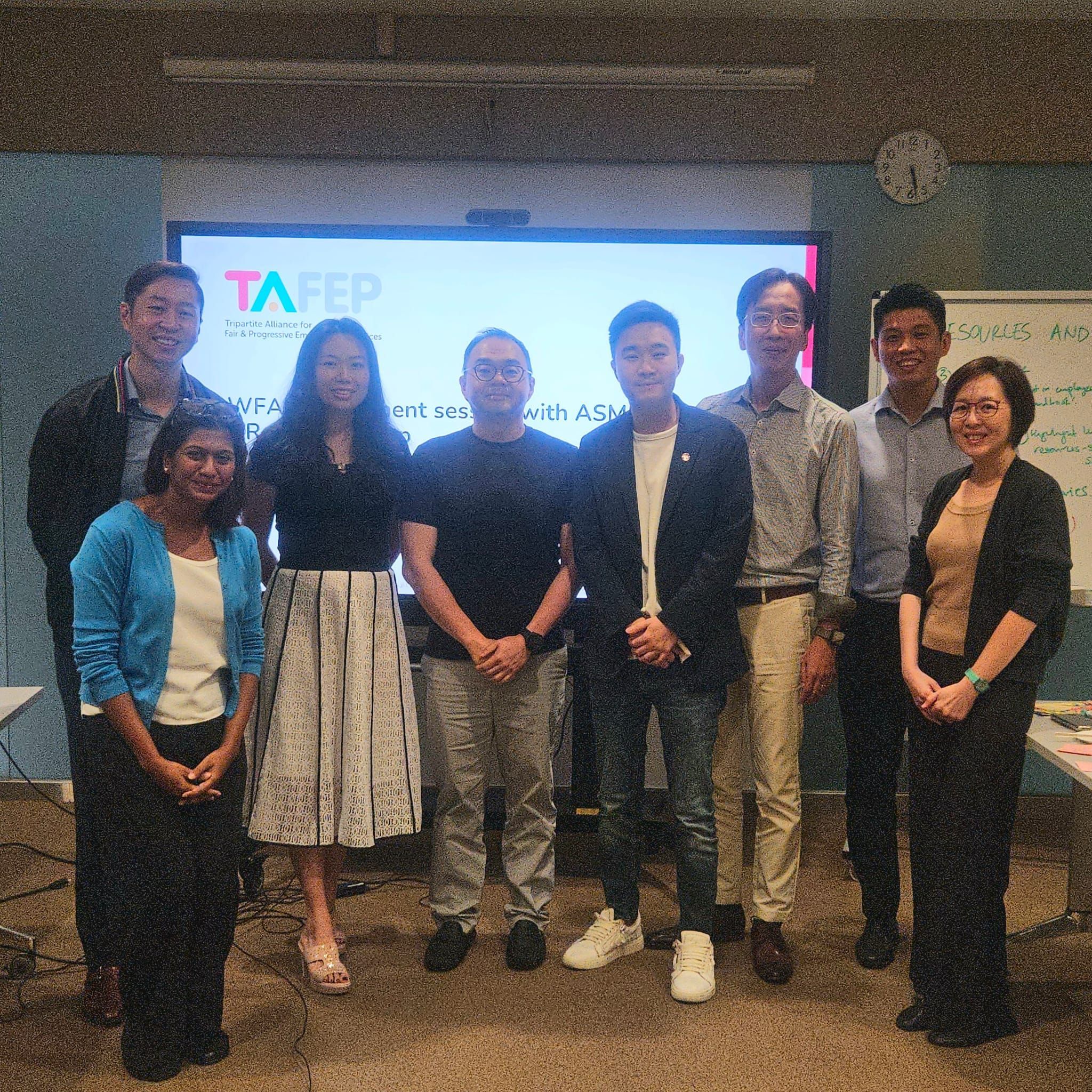 WFA engagement with TAFEP, closed-door SME session